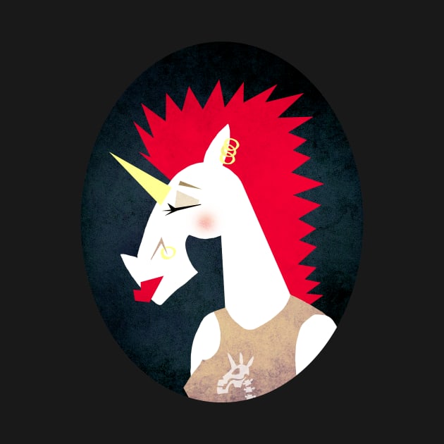 Punk Rock Unicorn by Thatssounicorny