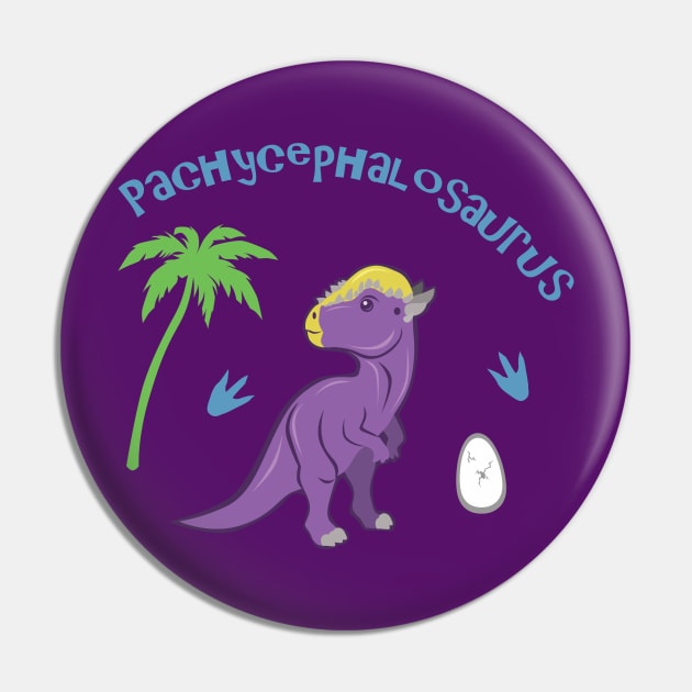 Cute Pachycephalosaurus Pin by SakuraDragon