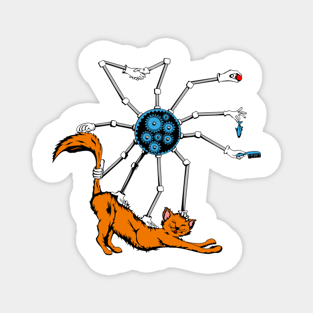 Pet Project Magnet by Killer Rabbit Designs