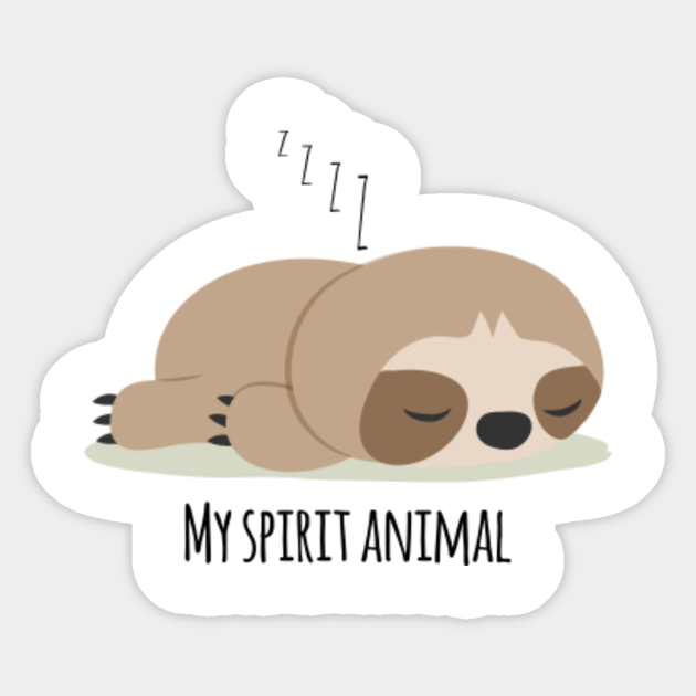 Cute Kawaii Sloth Spirit Animal Kawaii Sloth Sticker Teepublic Fly2sky 28pcs mochi squishy toys mini squishies kawaii animal squishys party favors easter egg fillers easter gifts for kids unicorn cat panda animal squeeze toy stress relief. cute kawaii sloth spirit animal