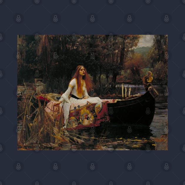 The Lady of Shalott 1888 - John William Waterhouse by immortalpeaches