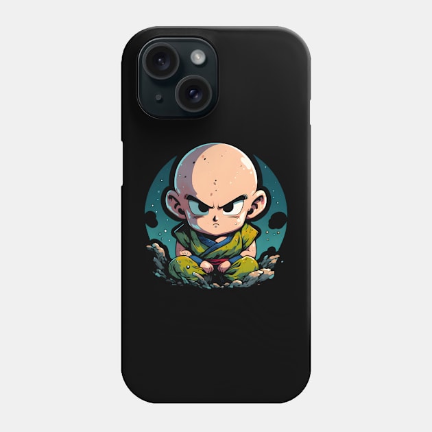 Chibi Krillin Phone Case by Sobalvarro