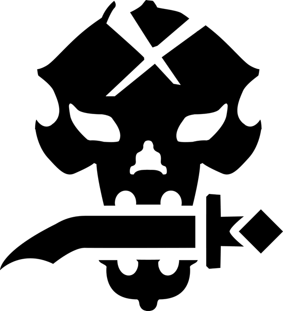 Pirate Skull Kids T-Shirt by BiobulletM