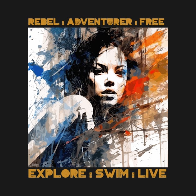 rebel adventurer, swimming v5 by H2Ovib3s