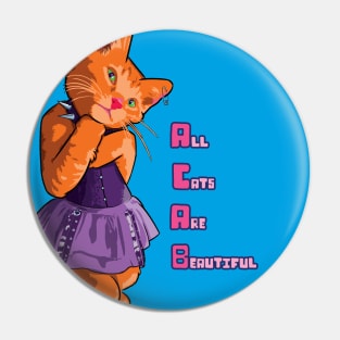 ACAB Kitten (no BG) Pin