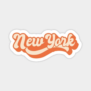 New York Retro Magnet