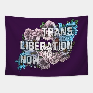 Trans Liberation Now Tapestry