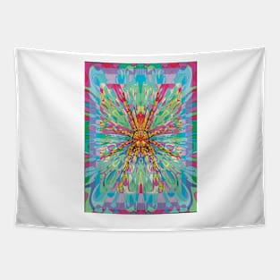 Trippy Tarantula Art Tapestry