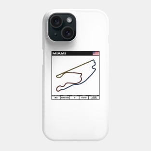 formula one circuit miami - formula one track - formula 1 track T-Shirt Hoodie T-Shirt Phone Case