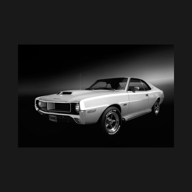 1970 AMC Javelin SST B/W by Burtney