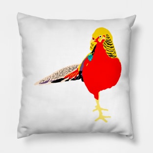 Golden Pheasant Pillow