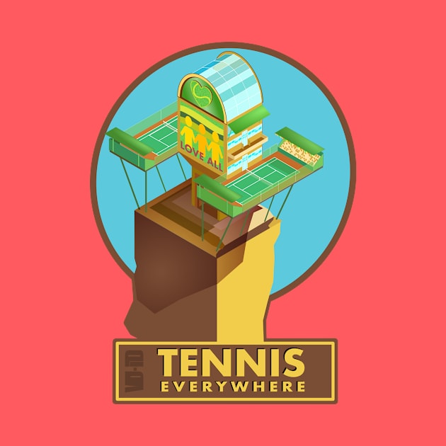 Tennis Everywhere - Desert by Vo-iDstudio