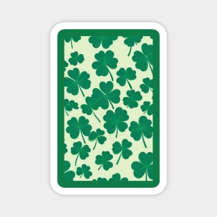 Shamrock pattern Magnet