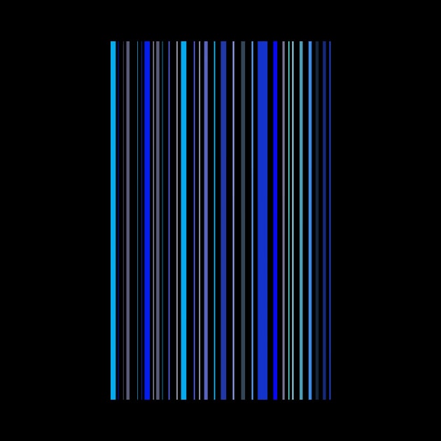 Blue Barcode by Aesir_Artwork