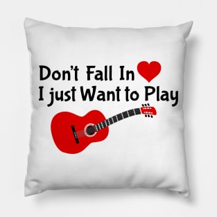 Love Classical GUITAR Pillow