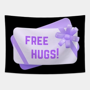 Free Free Hugs! Gift Card Tapestry