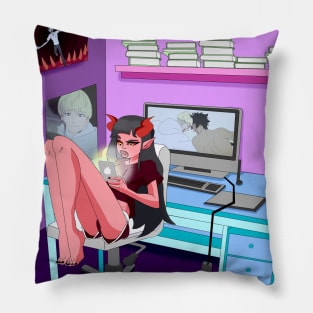 demon girl Pillow