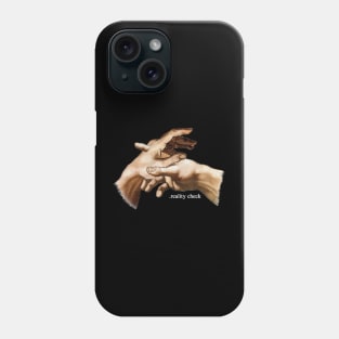 reality check [for dark colours] Phone Case