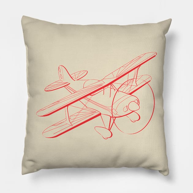 Pitts Special S1 Pillow by GregThompson