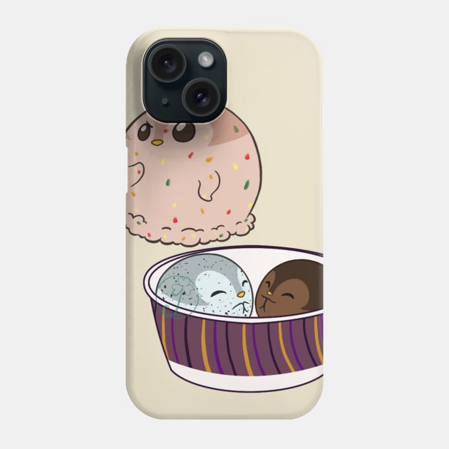 Penguinscoops - hide and seek Phone Case by JuditangeloZK