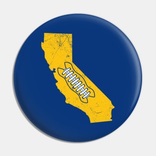 California Football, Retro - Blue Pin