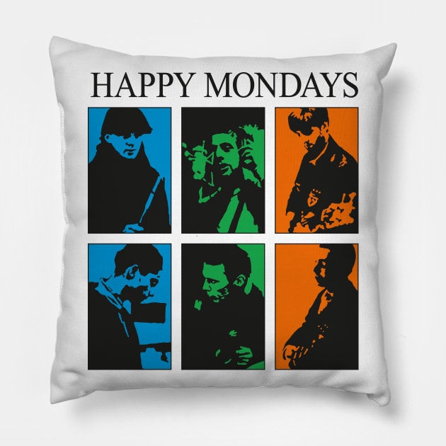 Happy Mondays Pillow by ProductX