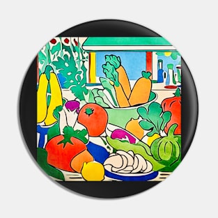 Healthy eating - Matisse inspired Pin