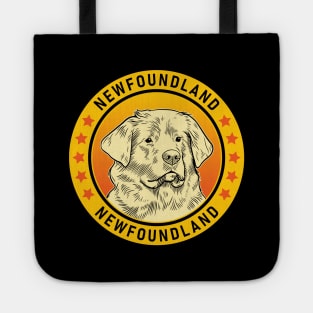 Newfoundland Dog Portrait Tote