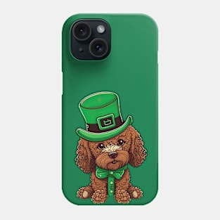 Poodle St. Patrick's day Phone Case