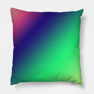 red blue green abstract texture background Pillow