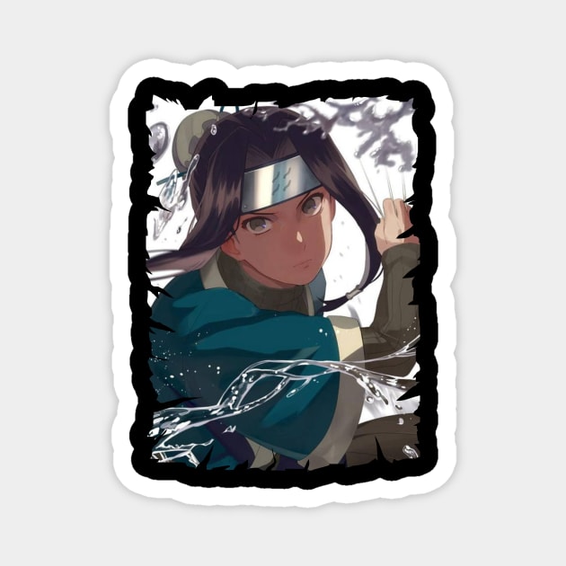 HAKUU MIRROR HAKU ZABUZA ANIME MERCHANDISE Magnet by julii.draws