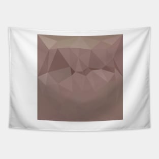 Copper Rose Abstract Low Polygon Background Tapestry