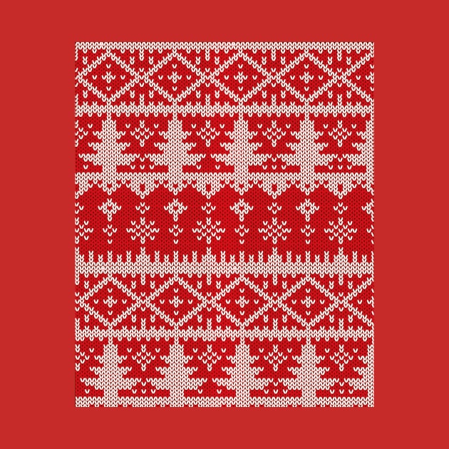 Beautiful Sweater Pattern, Perfect For Christmas And New Years', As Well As For A Party. by Kallin (Kaile Animations)
