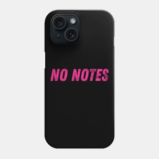 No Notes Justice Barrett Phone Case