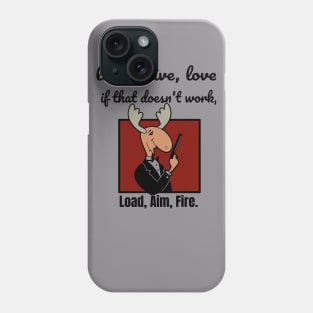 laugh, live, love shoot t-shirt Phone Case