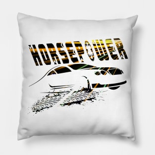 Horsepower, Racing in a Sportscar Pillow