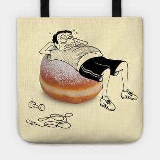 Donut - gym ball Tote