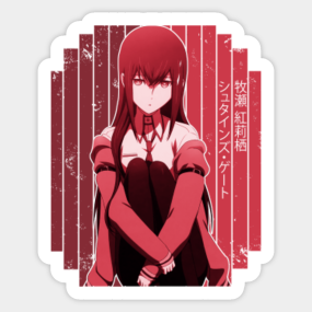 Steins Gate Stickers Teepublic