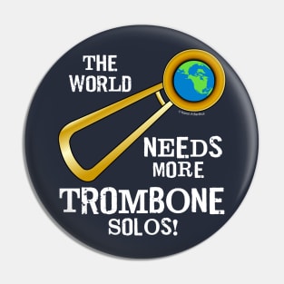 Trombone Solos White Text Pin