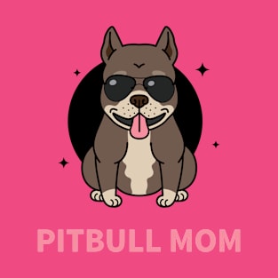 Pitbull Mom T-Shirt