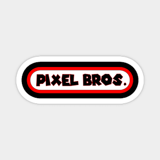 Pixel Bros Logo Magnet