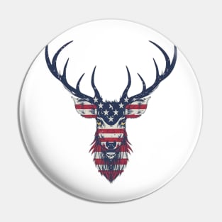 American elk Pin