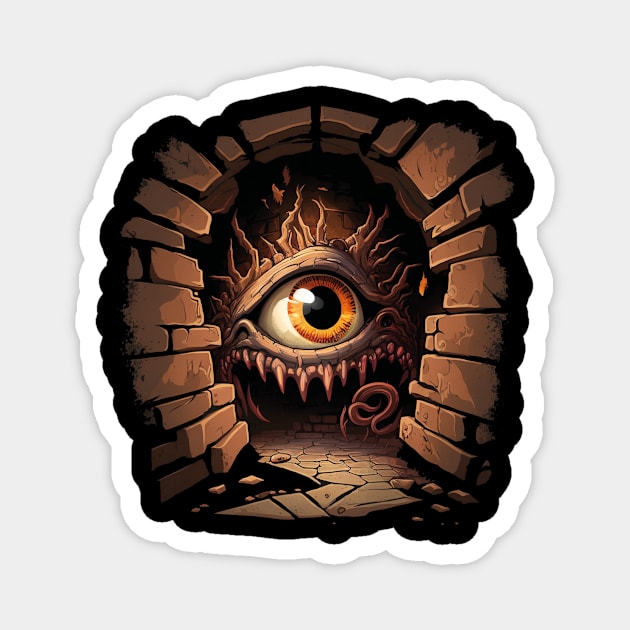 beholder Magnet by Trontee
