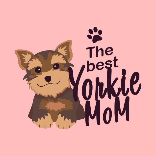 The best yorkie mom! by cartoon.animal