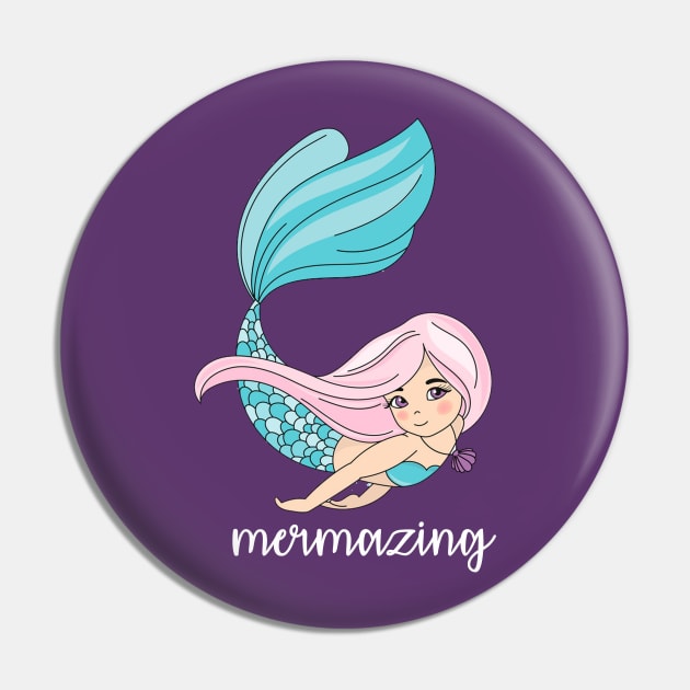 Mermazing Pin by Amanda Bennett