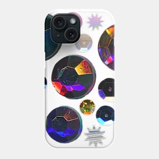 Gems, Sequins and Stars Phone Case