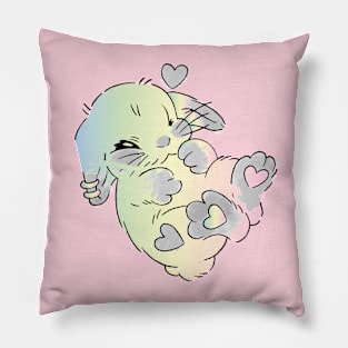 sleepy bunny Pillow