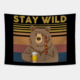 Stay Wild Tapestry