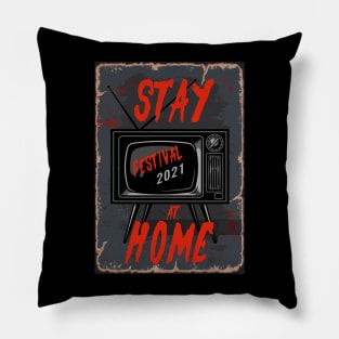 Stay Home Festival 2021 Pillow