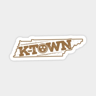 K-Town Tennessee (Dark on Orange) Magnet